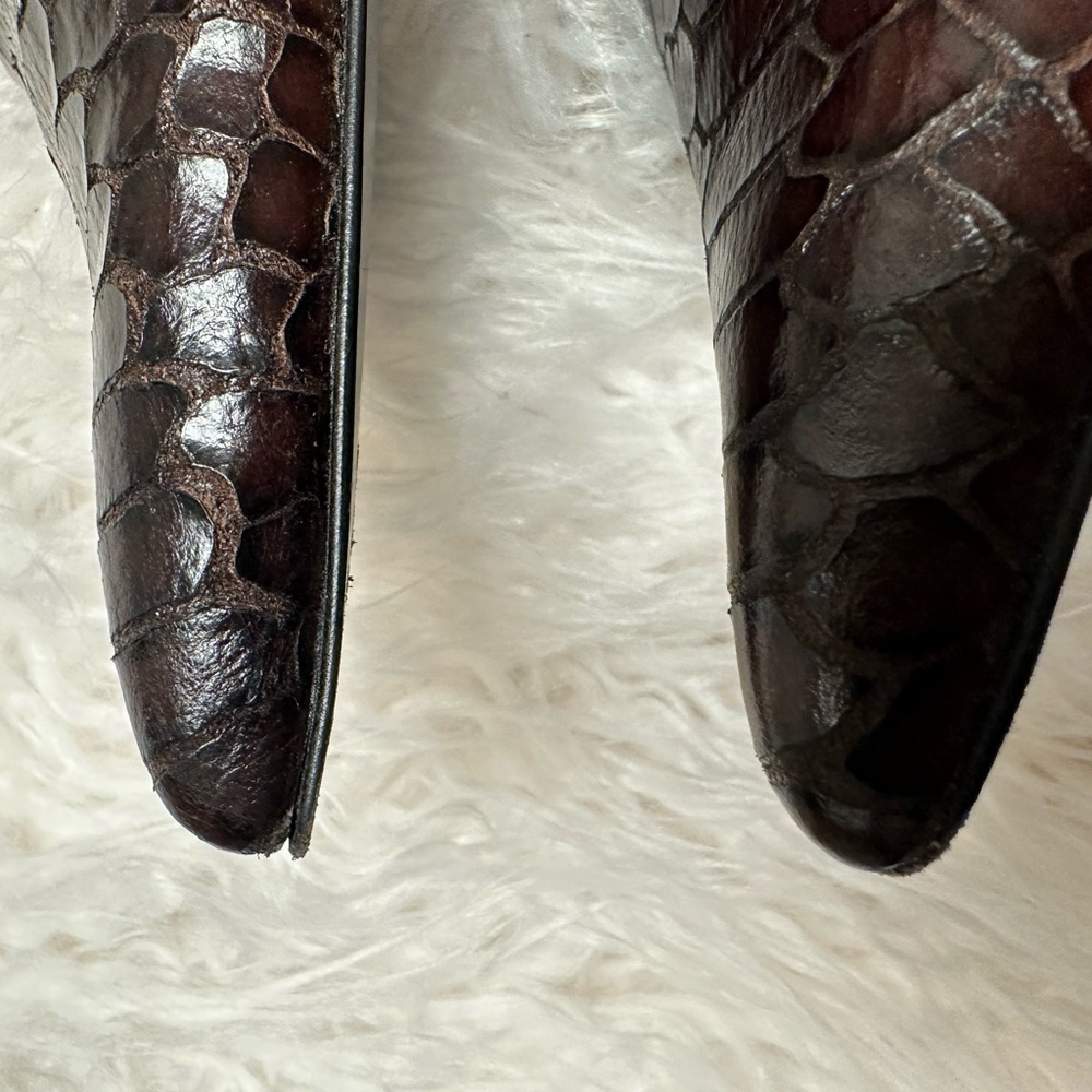 Charles David “Loyal” Snakeskin Heels - Picture 3 of 7